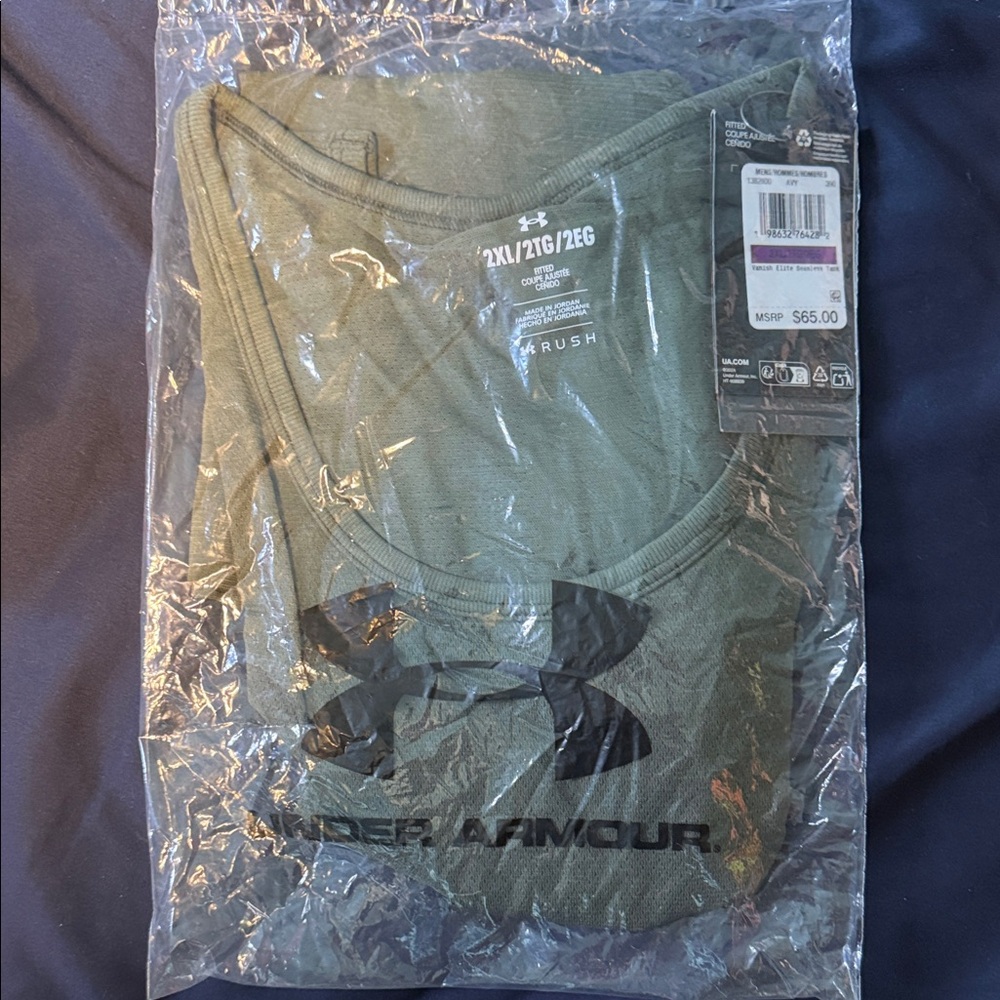Under Armour Men's vanish elite tank size xxl